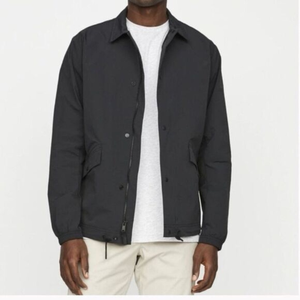 Huckberry X HILL CITY Men’s Utility Shirt Jacket in Black XL